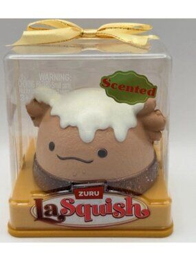 ZURU LaSquish Scented Squishy Pudding Dessert Squeeze Toy New in Gift Box